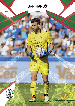 Jan Hanus Jablonec SportZoo Chance Liga 2024/25 1. serie Copper Diamond /70 #121