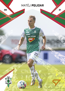 Matej Polidar Jablonec SportZoo Chance Liga 2024/25 1. serie Copper Diamond /70 #124