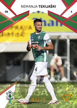 Nemanja Tekijaski Jablonec SportZoo Chance Liga 2024/25 1. serie Copper Diamond /70 #125