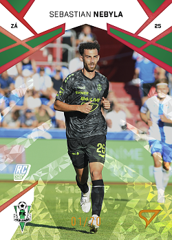 Sebastian Nebyla Jablonec SportZoo Chance Liga 2024/25 1. serie Copper Diamond /70 #129