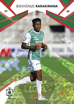 Bienvenue Kanakimana Jablonec SportZoo Chance Liga 2024/25 1. serie Copper Diamond /70 #131
