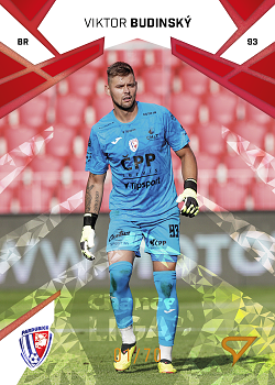 Viktor Budinsky Pardubice SportZoo Chance Liga 2024/25 1. serie Copper Diamond /70 #133