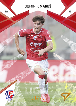 Dominik Mares Pardubice SportZoo Chance Liga 2024/25 1. serie Copper Diamond /70 #138