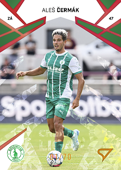 Ales Cermak Bohemians Praha SportZoo Chance Liga 2024/25 1. serie Copper Diamond /70 #149