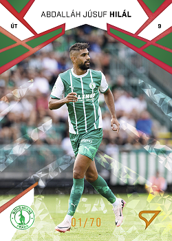 Abdallah Jusuf Hilal Bohemians Praha SportZoo Chance Liga 2024/25 1. serie Copper Diamond /70 #155