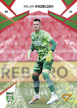 Milan Knobloch Karvina SportZoo Chance Liga 2024/25 1. serie Copper Diamond /70 #157