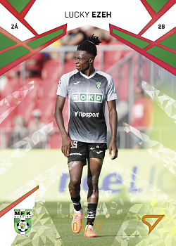 Lucky Ezeh Karvina SportZoo Chance Liga 2024/25 1. serie Copper Diamond /70 #166