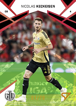 Nicolas Keckeisen Ceske Budejovice SportZoo Chance Liga 2024/25 1. serie Copper Diamond /70 #171