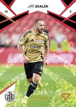 Jiri Skalak Ceske Budejovice SportZoo Chance Liga 2024/25 1. serie Copper Diamond /70 #175
