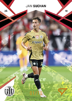 Jan Suchan Ceske Budejovice SportZoo Chance Liga 2024/25 1. serie Copper Diamond /70 #176