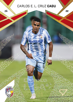 Carlos E. L. Cruz Cadu Viktoria Plzen SportZoo Chance Liga 2024/25 1. serie Gold Glitter /25 #29