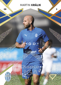 Martin Kralik Mlada Boleslav SportZoo Chance Liga 2024/25 1. serie Gold Glitter /25 #52