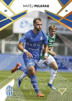 Matej Pulkrab Mlada Boleslav SportZoo Chance Liga 2024/25 1. serie Gold Glitter /25 #60
