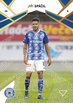 Jiri Spacil Sigma Olomouc SportZoo Chance Liga 2024/25 1. serie Gold Glitter /25 #116