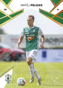 Matej Polidar Jablonec SportZoo Chance Liga 2024/25 1. serie Gold Glitter /25 #124