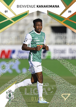 Bienvenue Kanakimana Jablonec SportZoo Chance Liga 2024/25 1. serie Gold Glitter /25 #131