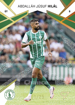 Abdallah Jusuf Hilal Bohemians Praha SportZoo Chance Liga 2024/25 1. serie Gold Glitter /25 #155