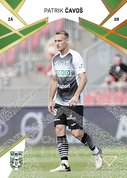 Patrik Cavos Karvina SportZoo Chance Liga 2024/25 1. serie Gold Glitter /25 #162
