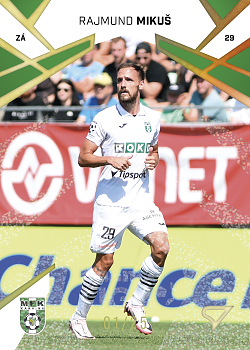 Rajmund Mikus Karvina SportZoo Chance Liga 2024/25 1. serie Gold Glitter /25 #164
