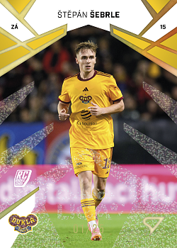 Stepan Sebrle Dukla Praha SportZoo Chance Liga 2024/25 1. serie Gold Glitter /25 #190