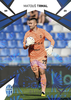 Matous Trmal Mlada Boleslav SportZoo Chance Liga 2024/25 1. serie Nightfire Glow /10 #49