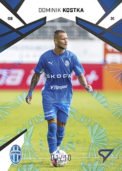 Dominik Kostka Mlada Boleslav SportZoo Chance Liga 2024/25 1. serie Nightfire Glow /10 #50