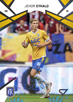 Jehor Cykalo Teplice SportZoo Chance Liga 2024/25 1. serie Nightfire Glow /10 #86