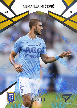 Nemanja Micevic Teplice SportZoo Chance Liga 2024/25 1. serie Nightfire Glow /10 #88