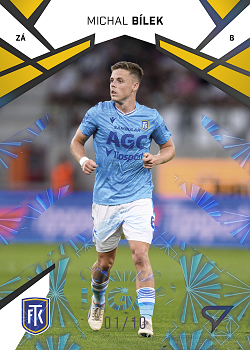 Michal Bilek Teplice SportZoo Chance Liga 2024/25 1. serie Nightfire Glow /10 #90