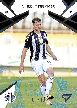 Vincent Trummer Ceske Budejovice SportZoo Chance Liga 2024/25 1. serie Nightfire Glow /10 #172