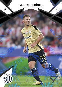 Michal Hubinek Ceske Budejovice SportZoo Chance Liga 2024/25 1. serie Nightfire Glow /10 #174