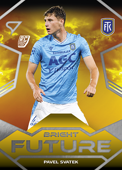 Pavel Svatek Teplice SportZoo Chance Liga 2024/25 1. serie Bright Future #BF-6