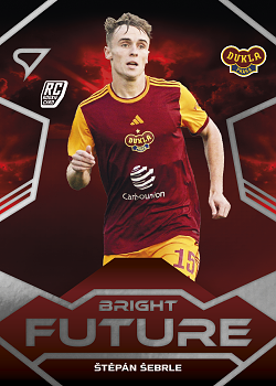 Stepan Sebrle Dukla Praha SportZoo Chance Liga 2024/25 1. serie Bright Future #BF-9