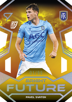 Pavel Svatek Teplice SportZoo Chance Liga 2024/25 1. serie Bright Future /99 #BF-6
