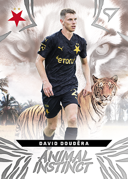 David Doudera Slavia Praha SportZoo Chance Liga 2024/25 1. serie Animal Instinct #AI-04
