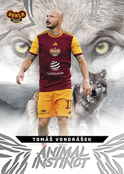 Tomas Vondrasek Dukla Praha SportZoo Chance Liga 2024/25 1. serie Animal Instinct #AI-36