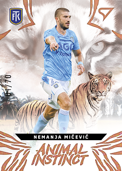 Nemanja Micevic Teplice SportZoo Chance Liga 2024/25 1. serie Animal Instinct /70 #AI-17
