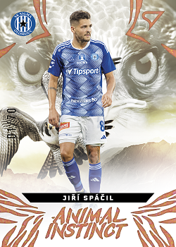 Jiri Spacil Sigma Olomouc SportZoo Chance Liga 2024/25 1. serie Animal Instinct /70 #AI-22