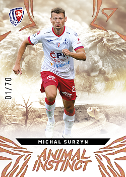 Michal Surzyn Pardubice SportZoo Chance Liga 2024/25 1. serie Animal Instinct /70 #AI-26