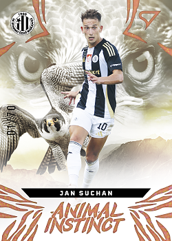 Jan Suchan Ceske Budejovice SportZoo Chance Liga 2024/25 1. serie Animal Instinct /70 #AI-34