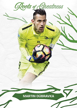 Martin Dubravka Liberec SportZoo Chance Liga 2024/25 1. serie Roots of Greatness #RG-01