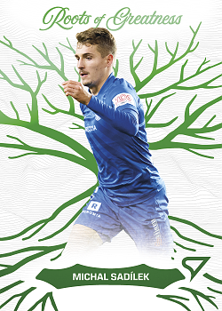 Michal Sadilek Liberec SportZoo Chance Liga 2024/25 1. serie Roots of Greatness #RG-08
