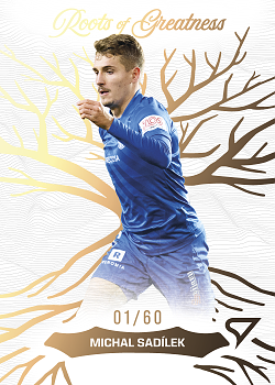 Michal Sadilek Liberec SportZoo Chance Liga 2024/25 1. serie Roots of Greatness /60 #RG-08