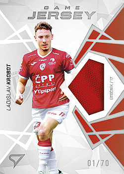 Ladislav Krobot Pardubice SportZoo Chance Liga 2024/25 1. serie Game Jersey /70 GJ-LK