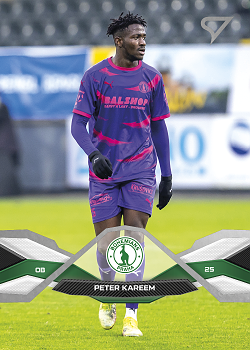 Peter Kareem Bohemians Praha SportZoo Chance Liga 2025/26 2. serie #269