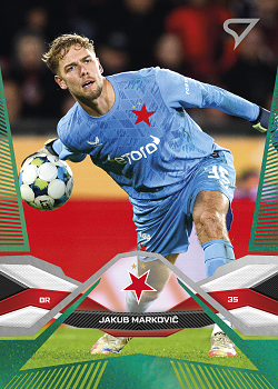 Jakub Markovic Slavia Praha SportZoo Chance Liga 2025/26 2. serie Green #193