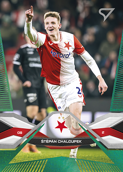 Stepan Chaloupek Slavia Praha SportZoo Chance Liga 2025/26 2. serie Green #194