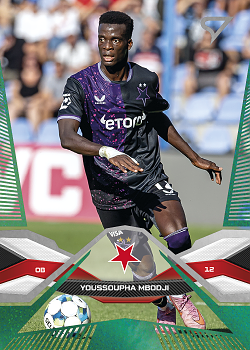 Youssoupha Mbodji Slavia Praha SportZoo Chance Liga 2025/26 2. serie Green #196