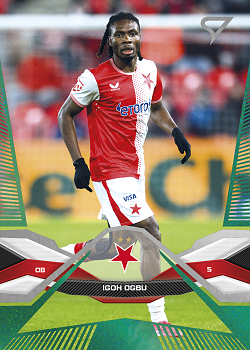 Igoh Ogbu Slavia Praha SportZoo Chance Liga 2025/26 2. serie Green #197