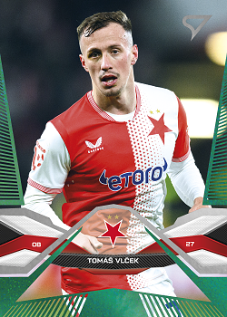 Tomas Vlcek Slavia Praha SportZoo Chance Liga 2025/26 2. serie Green #198